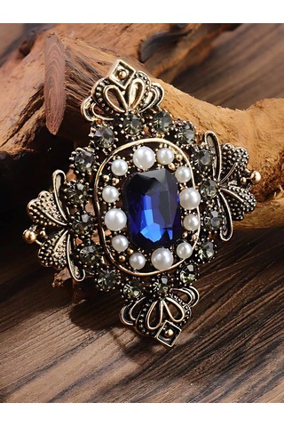 Bijoubijou Broş Takılar Antika 251832653 Mavi