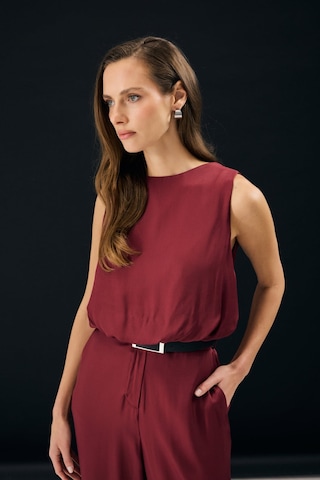 Sateen Colin Bluz - Bordo-137316