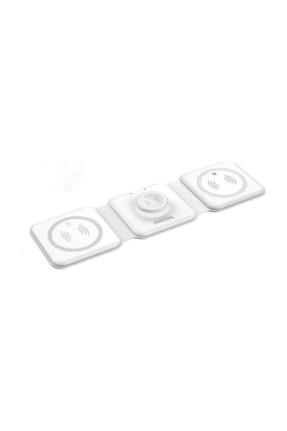 Phılıps Dlp9231nw/00 3-in-1 Qi Kablosuz Hızlı Şarj Standı Beyaz