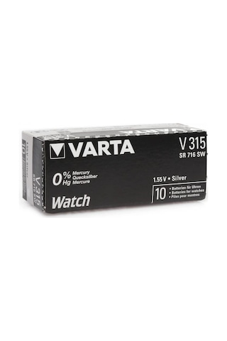 Renata 315 Sr716sw 1.55v Alkalin Saat Pili 10 Adet