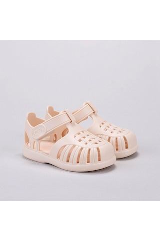 Igor S10271-079 Tobby Solıd Ivory Sandalet Bej-3907 Bej