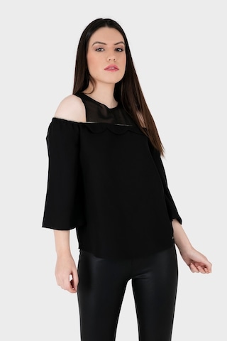 Armani Exchange Bayan Bluz 6Zyh21 Yn34Z 1200-Siyah
