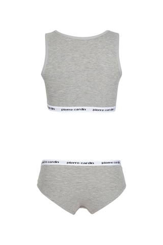 Pierre Cardin Kadın Gri Melanj İç Giyim Takım 50304055-vr086 Gri Melanj