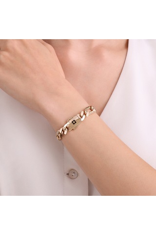 Altınbaş Altınbaş Golden Chain Bileklik Abl0384-y-24737-75mm Çok Renkli