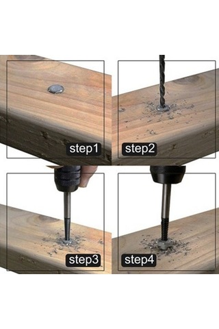 Pazly 6 Adet Vida Çıkarıcı Tırtıklı Dişli Kare Kafa Takımı