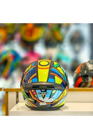 Rhkc 902 Çene Açılır Vizörlü Kask Enso Çok Renkli