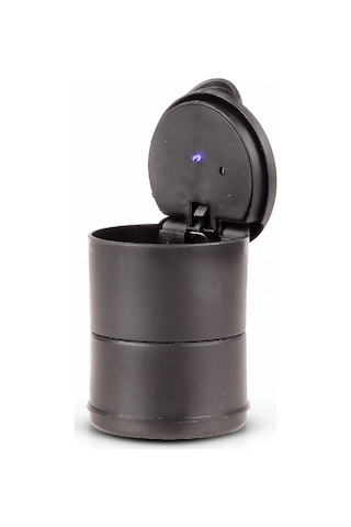 Hepu Hp-77 Oto Araç Içi Mavi Led Işıklı Küllük Araba Kül Tablası