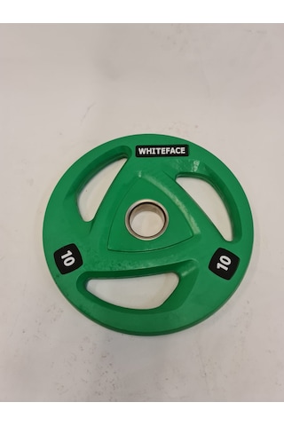 Whiteface Olimpik Plaka 10 KG Yeşil
