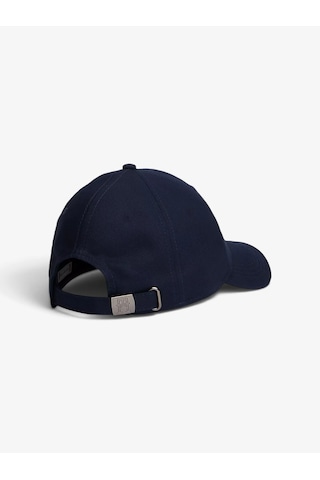 Tommy Hilfiger Th Scrıpt Hw Cap Kadın Mavi Şapka - Aw0aw19094