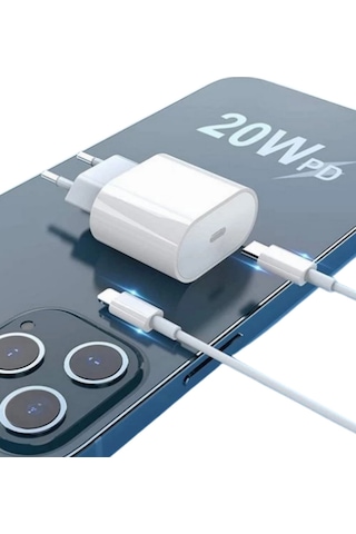 Yeni - 51 - Nesil 35w Usb-c Duvar Şarj Adaptörü - Csmo-tex - Kablo li