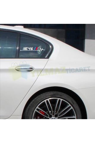 Bmw M Kalp Atış Ritim Oto Sticker E46 E90 E60 E39 E36 F30 F10 E70