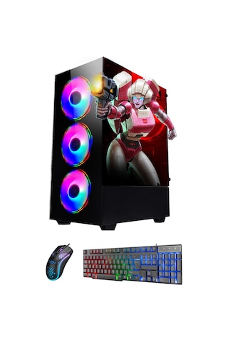 Ramtech FF546 i7-10700F 16 GB 1 TB HDD+256 GB SSD RTX3050 Dos Masaüstü Oyuncu Bilgisayar