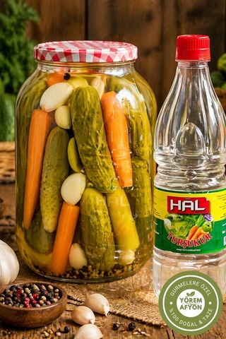 Eski Toprakların Sırrı Kıtır Kıtır Yumuşamayan Enfes Turşular İçin Hal Turşucusu Turşukur 1400 G