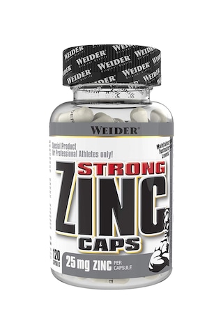 Weider Strong Zinc Caps 120 Caps