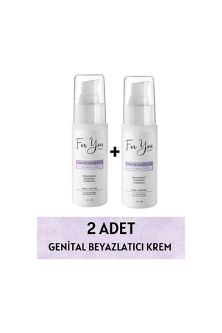 Günlük Yıkama Genital Bölge Temizleyici Köpük & Genital Beyazlatıcı Krem 50 Ml