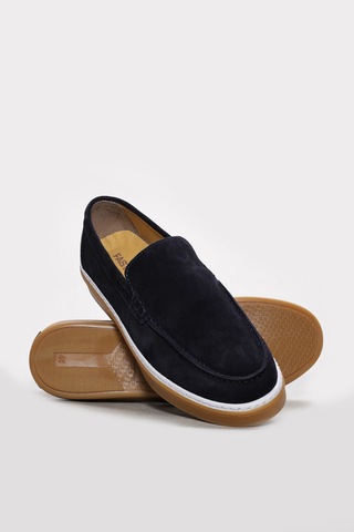 Hakiki Deri Erkek Casual Ayakkabı 819ma010lp Lacivert