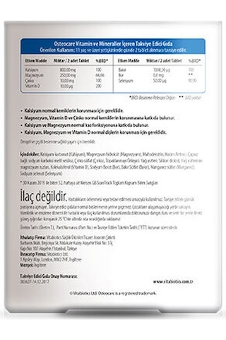 Osteocare 30 Tablet