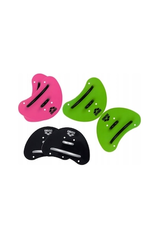Arena Elite Finger Paddle Unisex Çok Renkli Yüzücü El Paleti 9525 Siyah