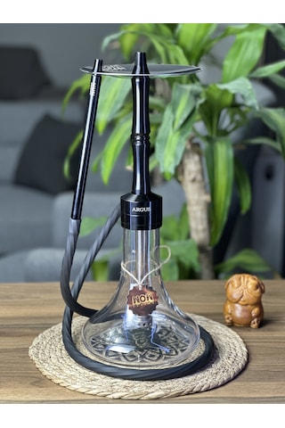Argus Model Black Nargile Takımı
