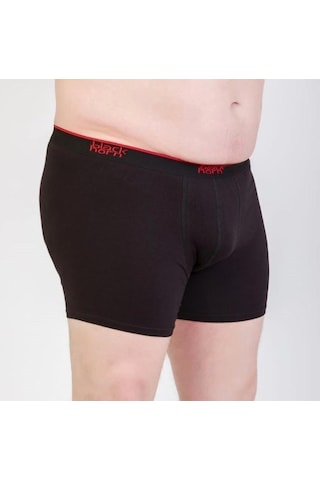 Black Horn Büyük Beden Boxer Battal Boy Likralı Boxer 3 Adet Çok Renkli
