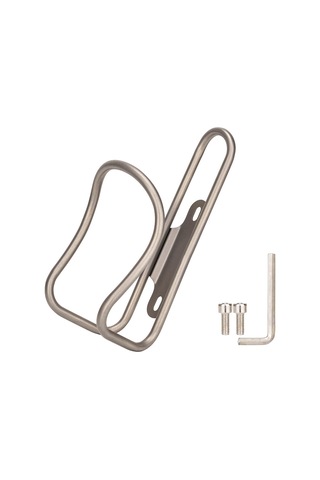 Ztto Bisiklet Su Şişesi Kafesi Hafif Titanyum Model A Gümüş Diğer