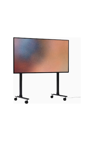 Fitueyes Straight Rollin Tv Standı 40 70", Tekerlekli & Mobil, Şık Siyah Tasarım Tv Ünitesi