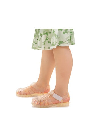 Kiko Kids Fina Günlük Deniz Havuz Plaj Kız Çocuk Sandalet Ayakkabı Şeffaf