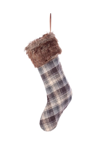 Yılbaşı Süsü Polyester Çorap H 45cm