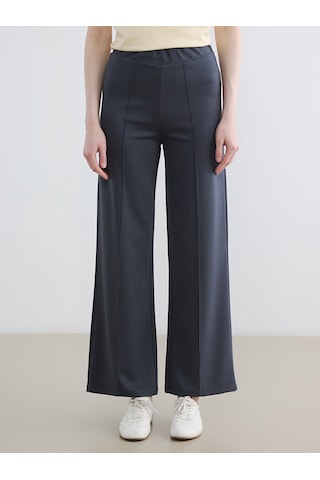 Lcw Modest Antrasit Beli Lastikli Soft Touch Kadın Eşofman Altı