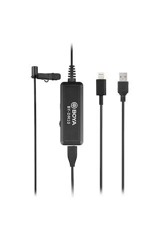 Boya By Dm10 Pc Apple Uyumlu iPhone Telefon Yaka Mikrofonu