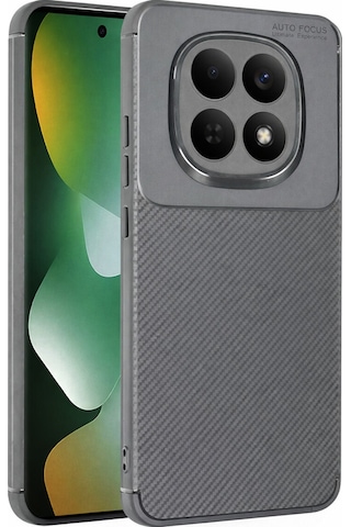 Redmi Note 15 Pro Uyumlu Auto Focus Karbon Desenli Darbe Emici Premium Kapak