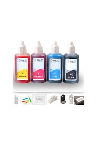 HP 304 Uyumlu Kartuş Dolum Seti HP 2630 2632 2620 2633 2700 2710