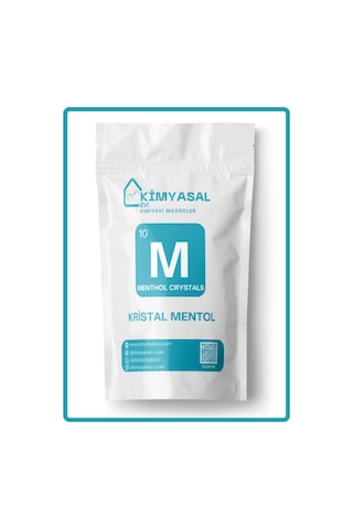 KRİSTAL MENTOL-MENTHOL CRYSTALS hammadde 100g