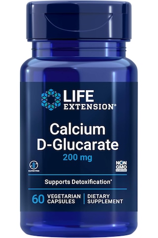 Calcium D-glucarate 200 Mg, Kalsiyum D-glukarat Supports The Body S Cleaning System ,helps Maintain Already-healthy Cholesterol Levels , Healthy Detoxification Support