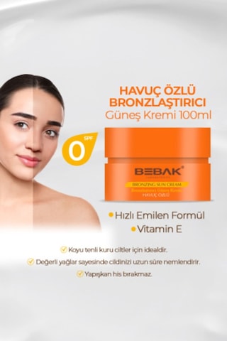 Havuç Özlü Güneş Kremi 100 Ml