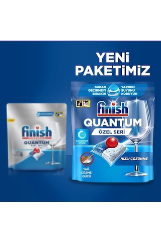 Finish Quantum Özel Seri Bulaşık Makinesi Deterjanı Kapsül Tablet 200 Adet (100 x 2)