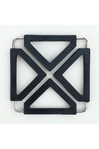 Adet Mutfak Yardımcı Katlanabilir Silikon Altlık Mat Pedi Siyah&kırmızı&sarı Siyah - kırmızı - sarı