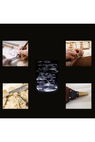 Pazly Şömine Körüğü Kullanışlı Ateş Çukuru Üfleyici, Barbekü İzgara Açık Hava Kamp Aleti