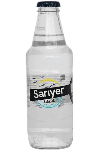 Sarıyer Karışık Meyve Aromalı Gazoz Cam 200 Ml X 24 Adet