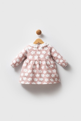 U.S. Polo Assn. Kız Bebek Pembe Elbise Pembe