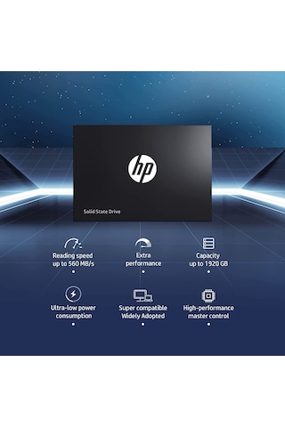 Hp S650 480 Gb 2.5 Inç Dahili Ssd