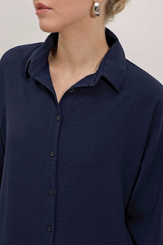 Giyim Dünyası Kadın Oversize İkili Takım Lacivert 001