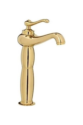 Fontana - Yüksek Tip Lavabo Bataryası Altın Outlet - F-122- Diğer