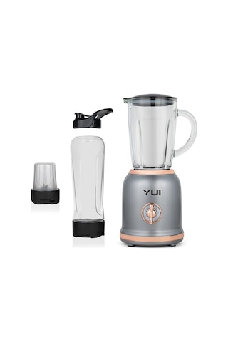 Yui M-18 300 W 3'ü 1 Arada Retro Smoothie Blender Seti