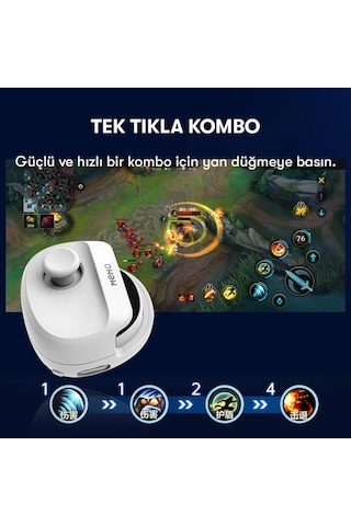 Memo Mb01 Oyun Tuşu - Beyaz