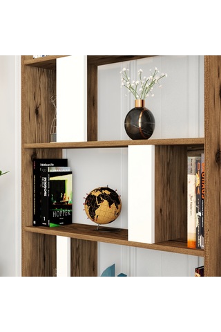 Variant Variant Lima Kitaplık - Ceviz / Beyaz