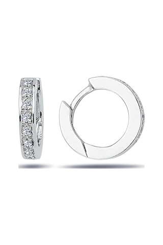 Lova Pırlantalı Halka Küpe - 3030043