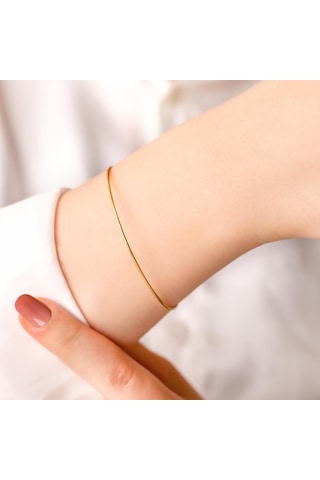 T51 Tuğrul Altın 3 Gr Gram 22 Ayar Yatırımlık İşçiliksiz Bilezik