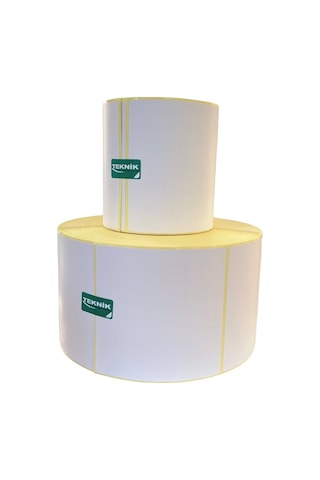 Eko Termal Barkod Etiketi 100MM X 100MM 1 Rulo 500 Adet