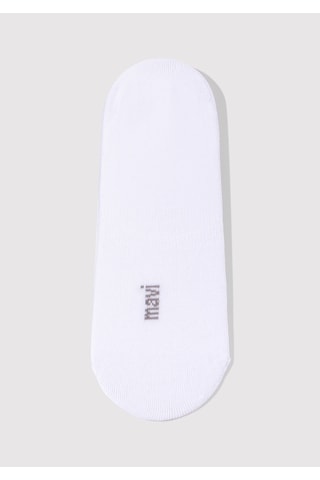 Mavi - 2Li Siyah Beyaz Çorap Seti 092594-620 Beyaz